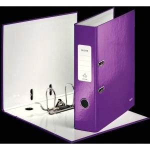 Leitz Binder Leitz 180° Wow bezel A4 80mm purple (10K302D)