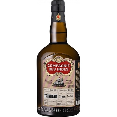 Compagnie des Indes Trinidad 11y Cask Strength 55,9% 0,7 l (karton)