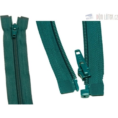 YKK Zips špirálový deliteľný petrolový 35 cm