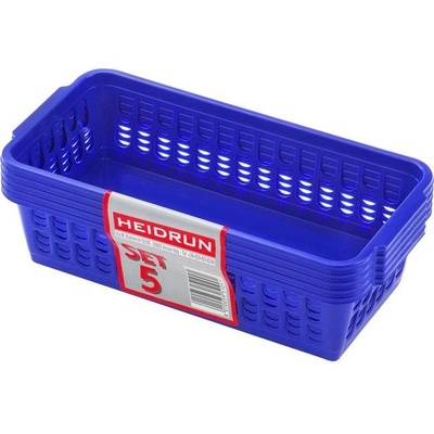 Heidrun Plastový košík 20,5x10x6,5 cm 5ks