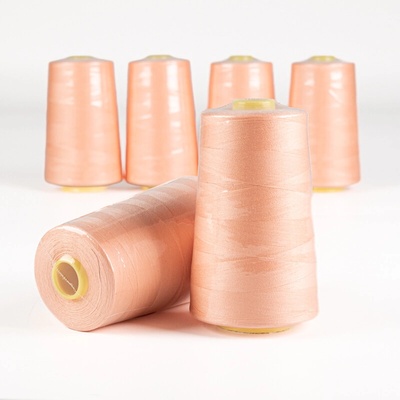 Takoy Overlock / coverlock polyesterová niť NTF 5000 farba lososová