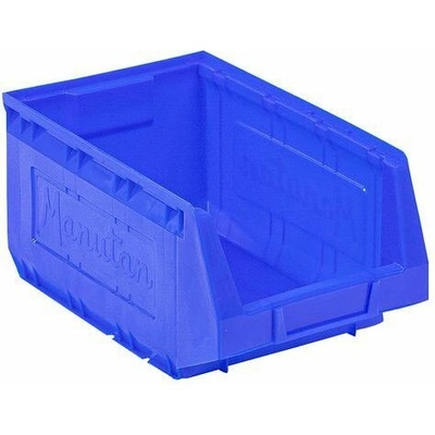 Manutan Plastový box Expert 16,5 x 20,7 x 34,5 cm, modrý