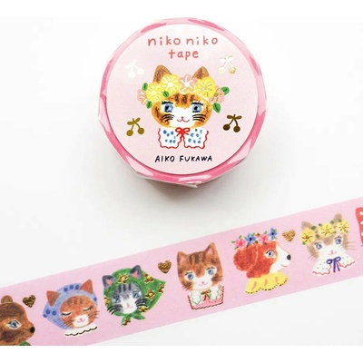 Cozyca x Aiko Fukawa Washi tape Niko