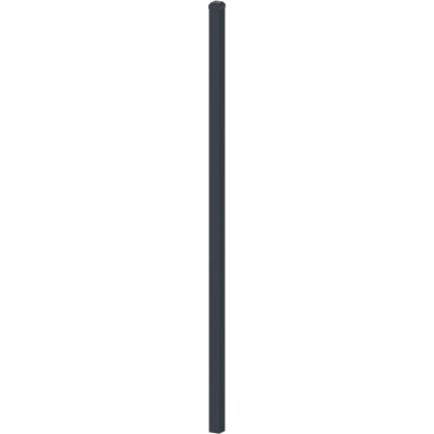 Hliníkový plotový sloupek do betonu 65 x 65 x 2 400 mm, antracit RAL7016