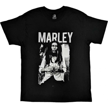 Bob Marley Риза Black & White Unisex Black XL (BMATS04MB04)