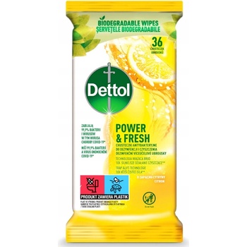 Dettol Vlhčené obrúsky multifunkčné čistenie 36 ks