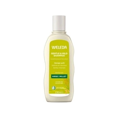 Weleda Gentle & Mild Shampoo Hirse šampon Unisex 190 ml