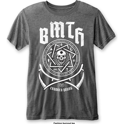 Bring Me The Horizon tričko Crooked Young šedé