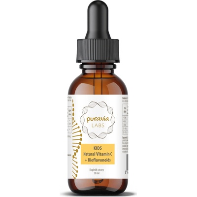 Puravia LABS Prírodný vitamín C pre deti 50 ml