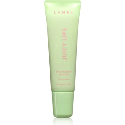 LAMEL Juicy Lips блестящ балсам за устни цвят 02 Strawberry Matcha 7ml
