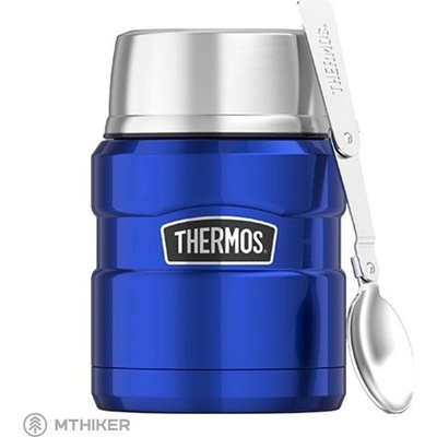 Thermos termoska 410 ml modrá