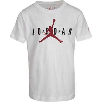 Air Jordan Детска тениска Air Jordan Big Logo T Shirt Infant Boys - White