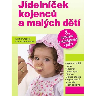 Jídelníček kojenců a malých dětí, 3., doplněné a aktualizované vydání - Gregora Martin, Zákostelecká Dana