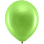 Party Deco Латексови Балони Металик, Светло Зелено 30см (rb30m-102)