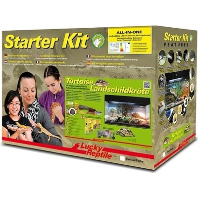 Lucky Reptile Starter Kit Tortoise 80x40x52 cm bílé