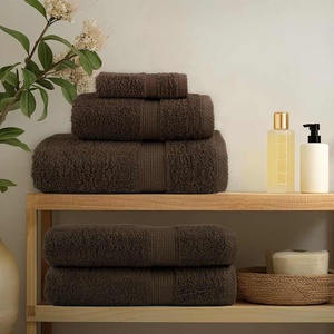 vidaXL 8 Piece Premium Towel Set Brown 600 gsm 100% Cotton - Untranslated (137540)