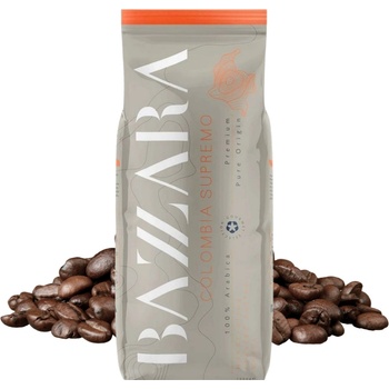 BAZZARA BAZZARA Colombia Supremo кафе на зърна 1 кг