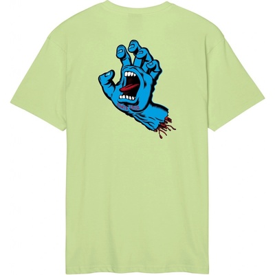 Santa Cruz SCREAMING HAND CHEST TEE Matcha