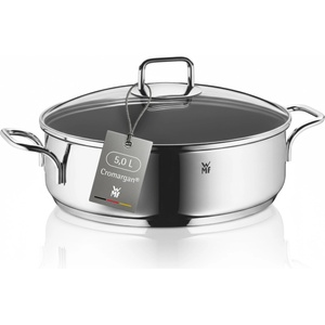 WMF Sauté Pan 28 cm with High Edge and Lid - Induction Roaster 5.0l - 0761306991 (0761306991)