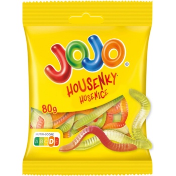 Jojo Housenky želé s ovocnými příchutěmi 80 g