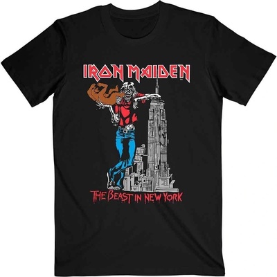 Iron Maiden The Beast In New York (Back Print) Black XL Риза (IMTEE113MB04)