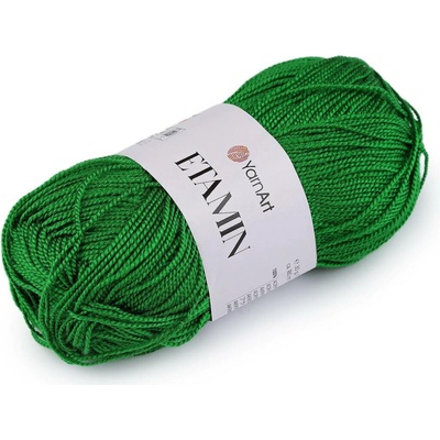 Pletací příze Etamin 30 g Varianta: 10 (438) zelená, Balení: 1 ks 61630/160035/286098