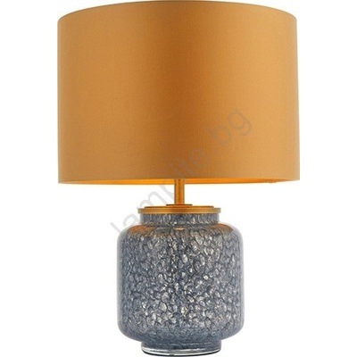 Endon Lighting 93067 - Настолна лампа ZINNIA 1xE27/10W/230V синя/златна (EN0278)