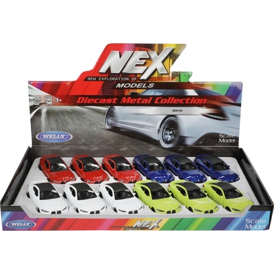 Welly Метална кола Welly - BMV M4, асортимент (22272)