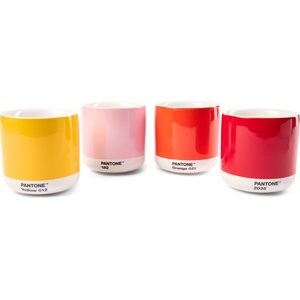 Copenhagen Design Големи термочаши Pantone 220 мл топли цветове 4 бр (101021001)