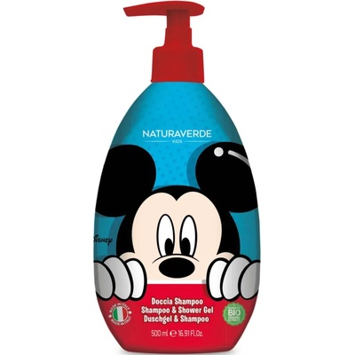Disney Mickey Mouse Shampoo & Shower Gel шампоан и душ гел 2 в 1 за деца 500ml