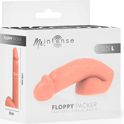 Пакер за бельо, реалистична силиконова форма, 17, 5см. - Mr. Intense Floppy (D-245071)