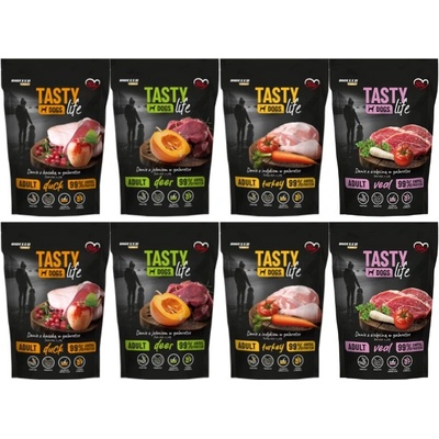 Tasty Dogs Life Směs chutí v želé 8 x 150 g