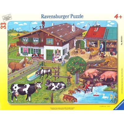 Ravensburger Zvířátka na statku 33 dielov