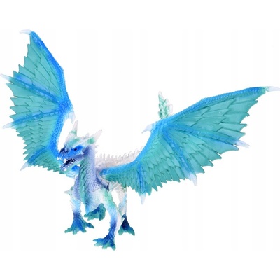 mamido Modro-bílý ledový drak s pohyblivými křídly