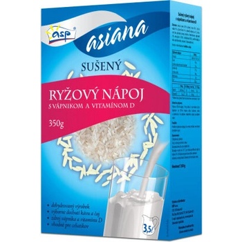 ASP Instantný ryžový nápoj s vápnikom a vitamínom D 350 g