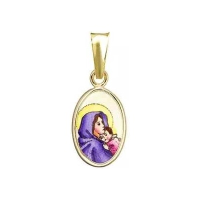 Aljančič Madona s dítětem madonka miniatura 020H
