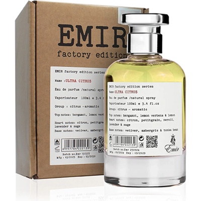 Paris Corner Factory Edition Ultra Citrus parfumovaná voda pánska 100 ml
