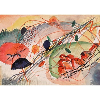 Image 1 of KS Games - Puzzle Kandinsky: : Aquarell no 6 - 1 500 piese