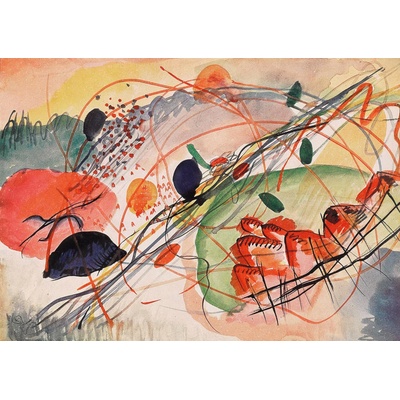 KS Games - Puzzle Kandinsky: : Aquarell no 6 - 1 500 piese