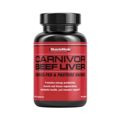 MuscleMeds Carnivor Beef Liver 180 kapsúl