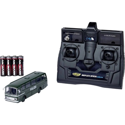 Carson Modellsport 504151 MB Bus O 302 Polizei 2.4G 100% RTR 1:87 RC model auta elektrický autobus 1:87