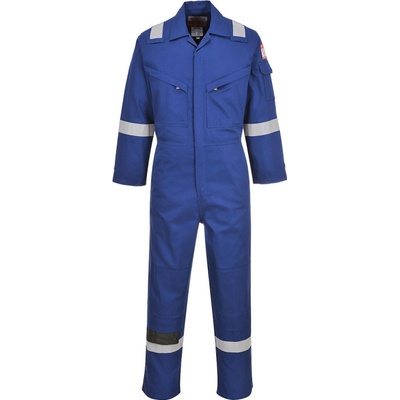 Portwest Kombinéza Flame Resistant Light Weight Anti-Static FR28 Modrá královská