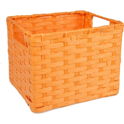 Vingo Úložný box oranžový 25x27 cm v. 21 cm