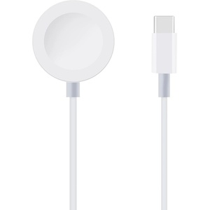 OBALME USB-C кабел с магнитен конектор за зареждане на Apple Watch (100 см) (бял) - OBALME Apple Watch Inductive Cable (OMAW25CWH)