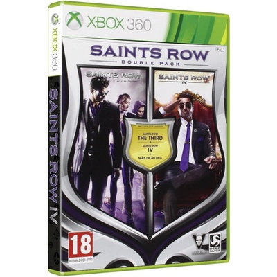 Deep Silver Saints Row Double Pack: The Third + IV (Xbox 360)