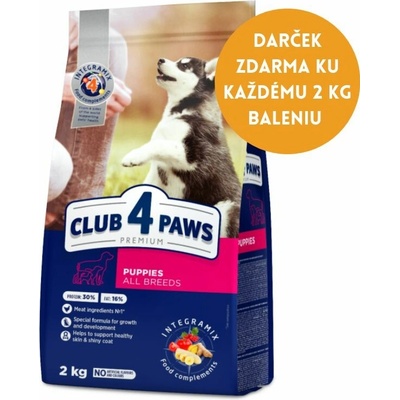 Club4Paws Premium pre šteňatá všetkýсh plemien 2 kg