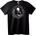 NOONEBRAND Тениска с Кръгъл Череп - M, Black