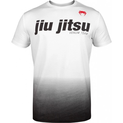 Venum pánské tričko Jiu Jitsu VT White/Black