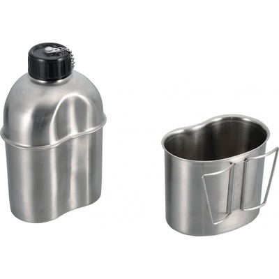 Бутилка за вода Origin outdoors Edelstahl Feldflasche Water bottle - Stainless Steel - размер 1, 2 l (533-1827-0111)