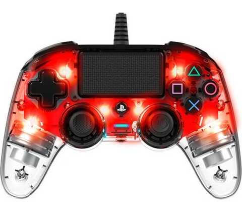 Nacon Wired Compact Controller PS4OFCPADCLRED